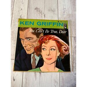 Ken Griffin "You Cant Be True Dear" Vinyl Record PRL 5057 Vintage Album